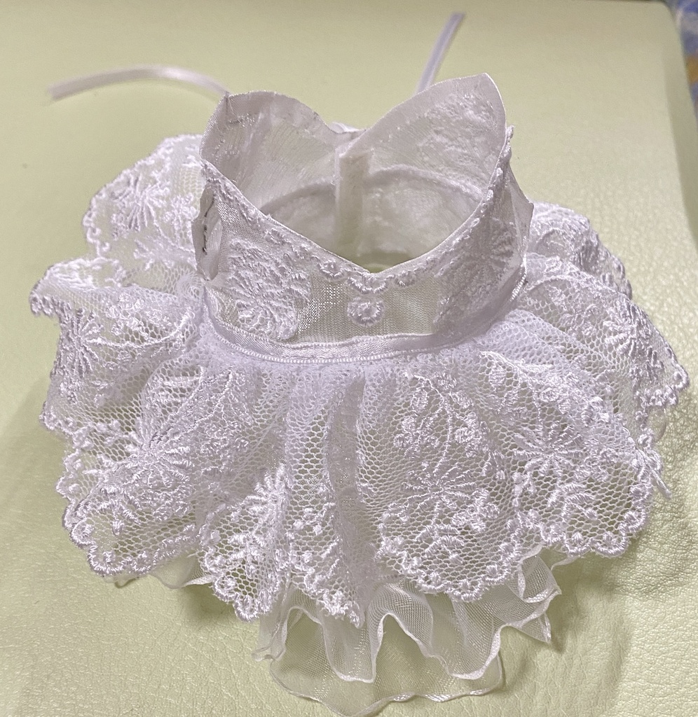 ぬい用タキシード&ウェディングドレス ベール付き