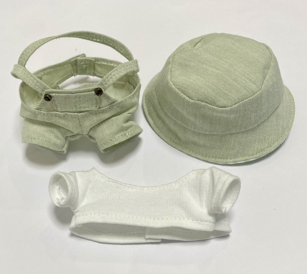 ぬい用サロペット3点セット