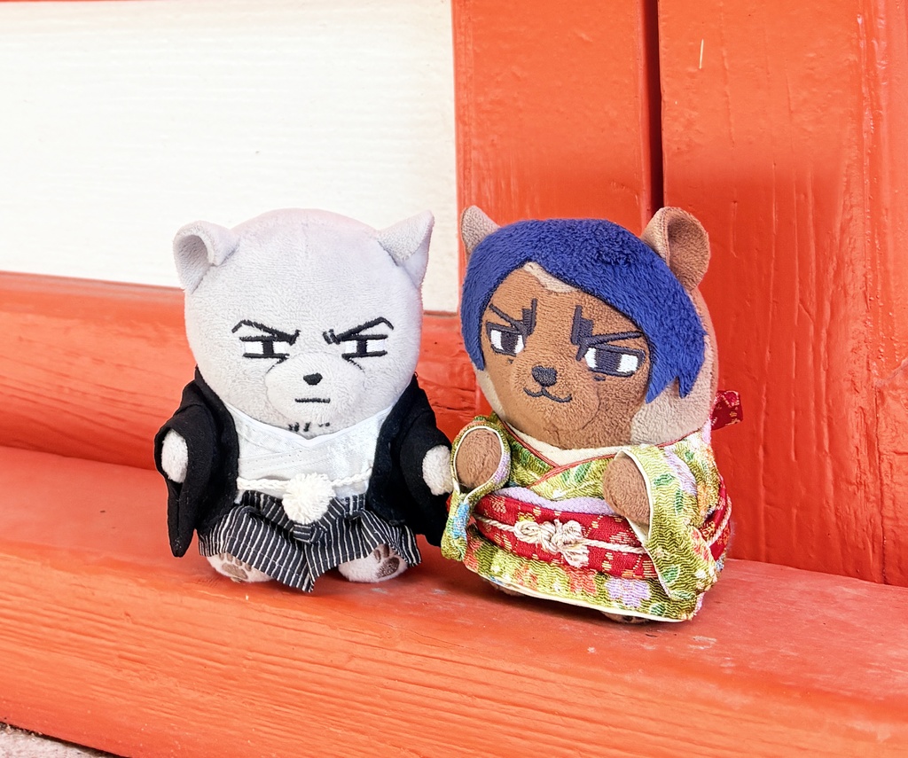 【予約注文】ぬい用羽織袴、振袖