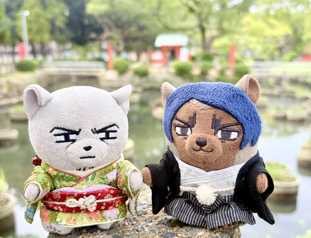 【予約注文】ぬい用羽織袴、振袖