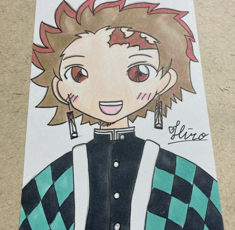 鬼滅の刃　竈門炭治郎　ファンアート