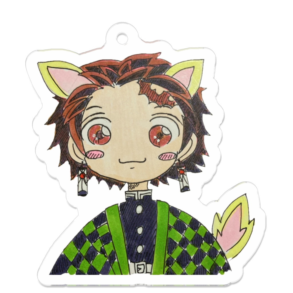 鬼滅の刃 竈門炭治郎 アクリルキーホルダー たんきち