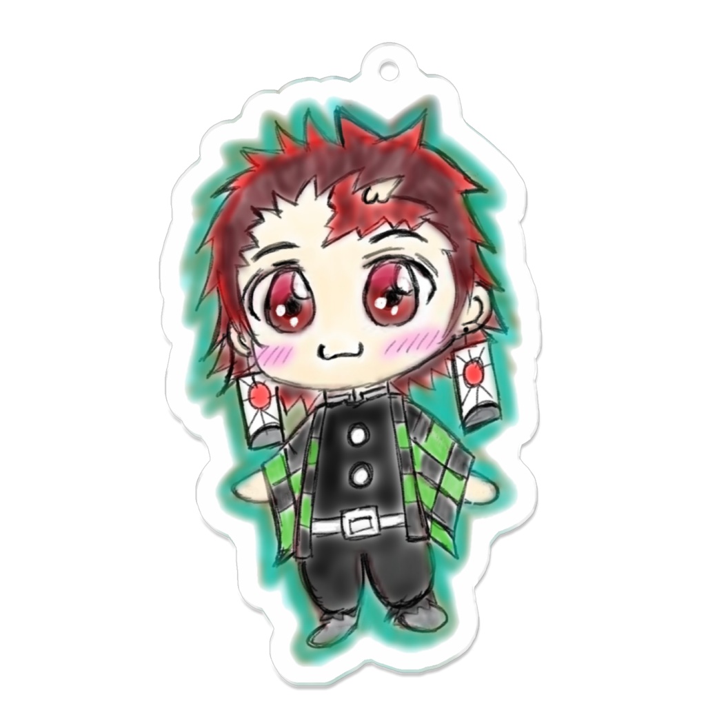 鬼滅の刃 竈門炭治郎 キーホルダー