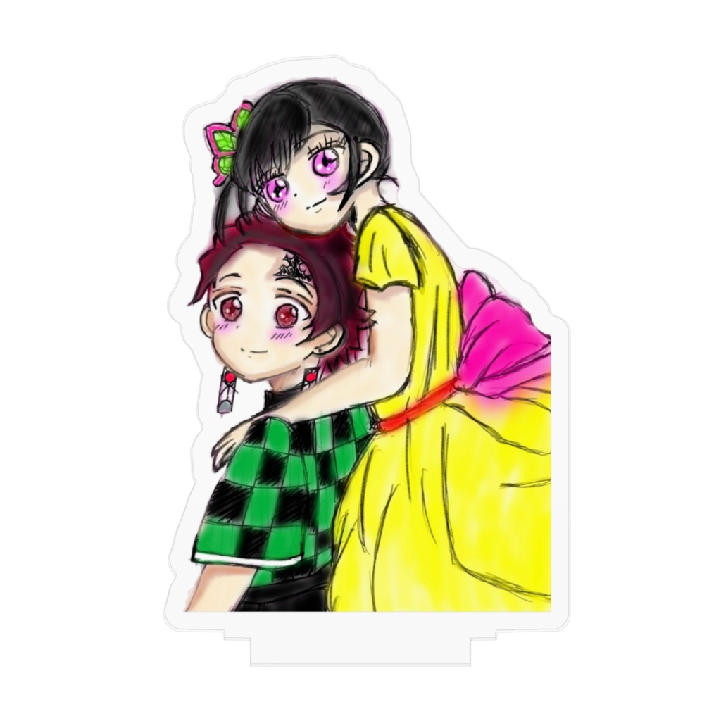 鬼滅の刃 炭カナ アクリルフィギュア