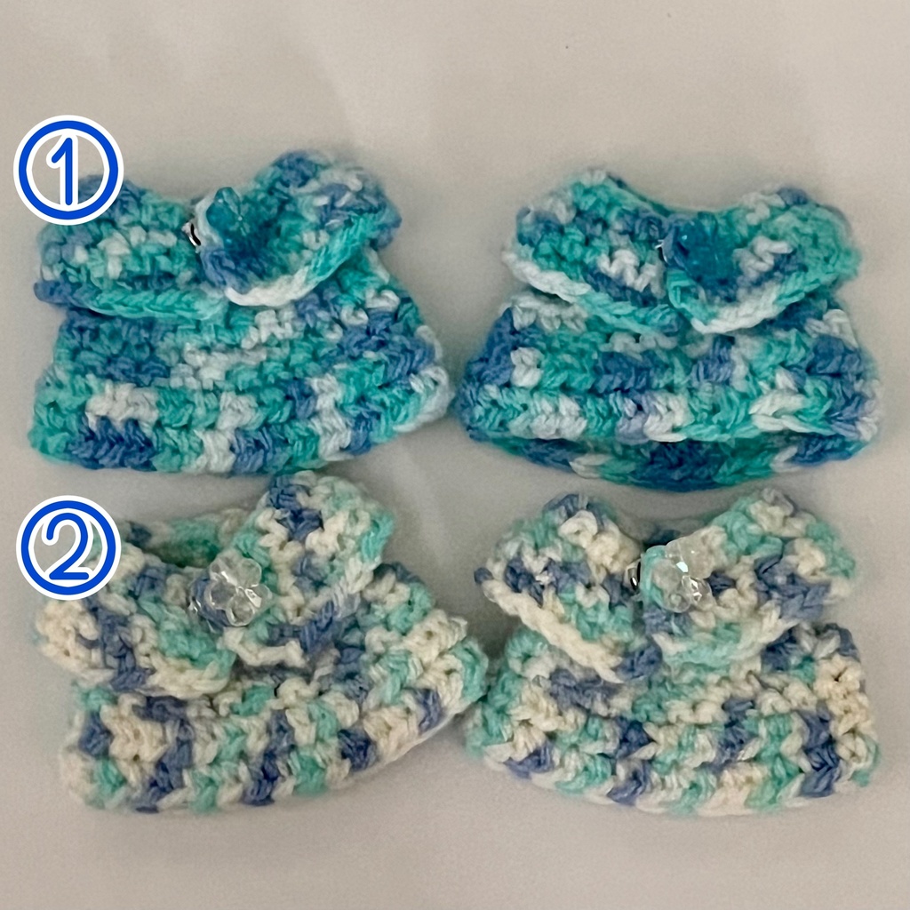 10cm ぬい服 ワンピース&ケープセット