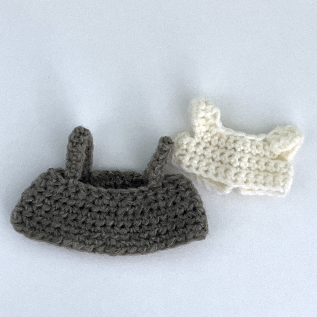 10cm ぬい服 トップス&スカート セット