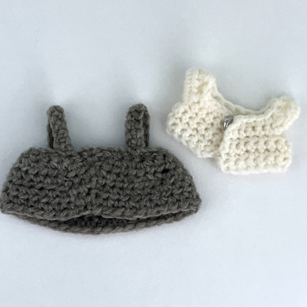 10cm ぬい服 トップス&スカート セット