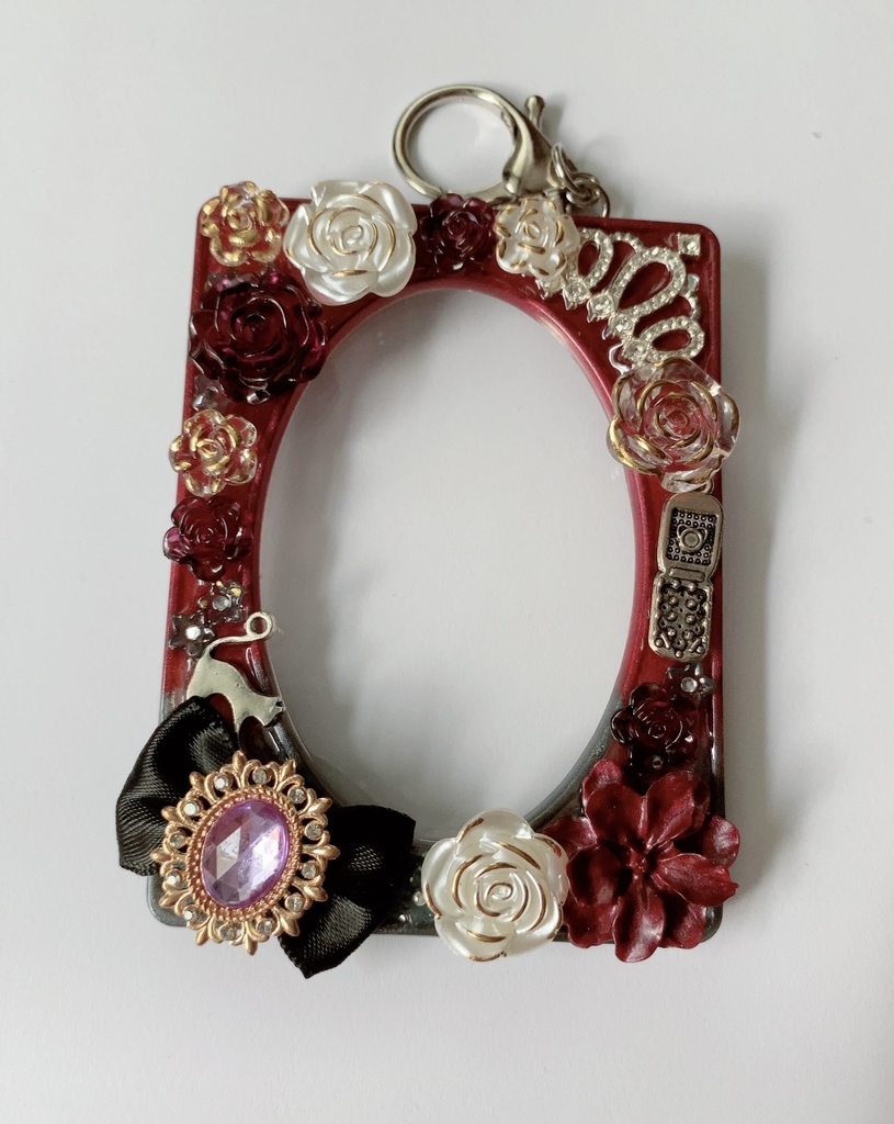 モチーフデコカカードケース