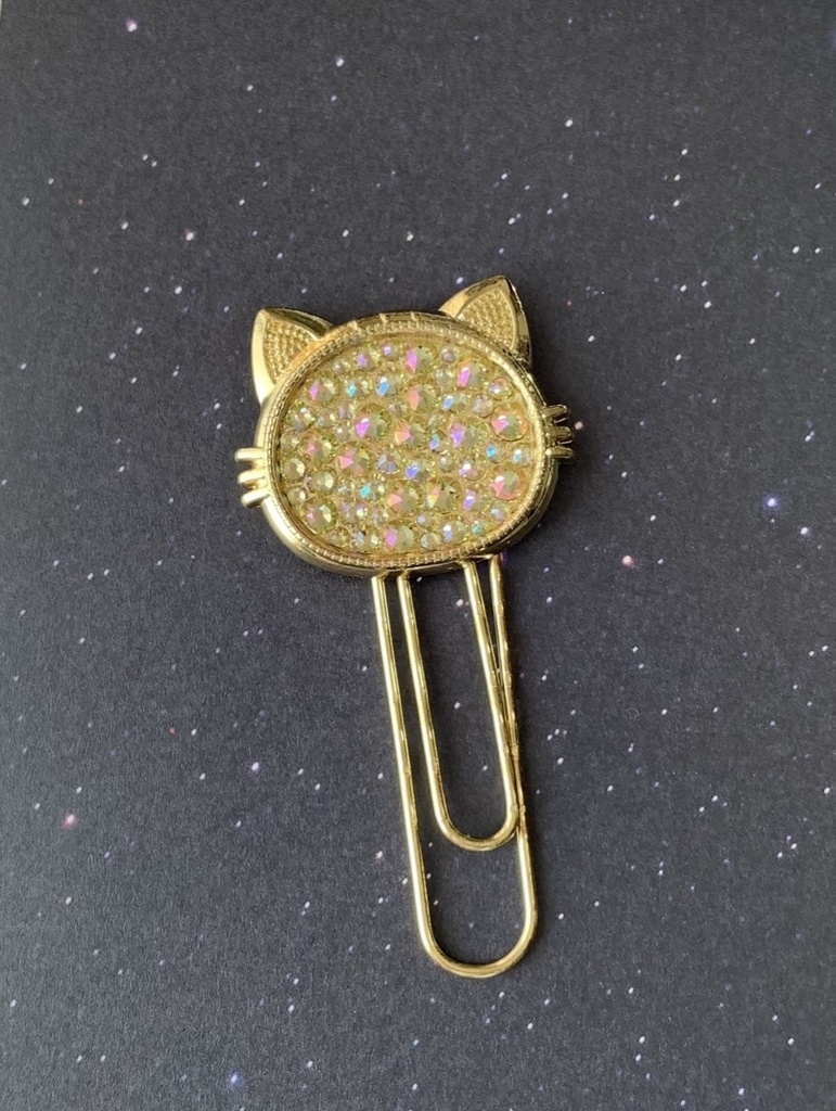 猫のペーパークリップ