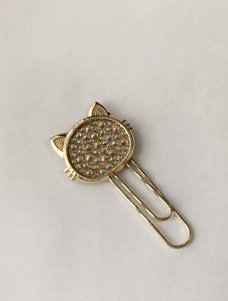 猫のペーパークリップ