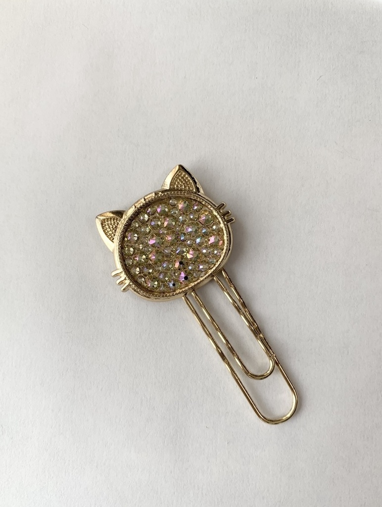 猫のペーパークリップ