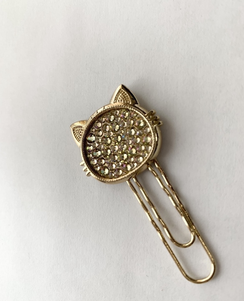 猫のペーパークリップ