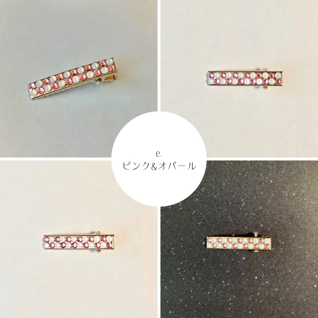 単品売り デコ ヘアクリップ