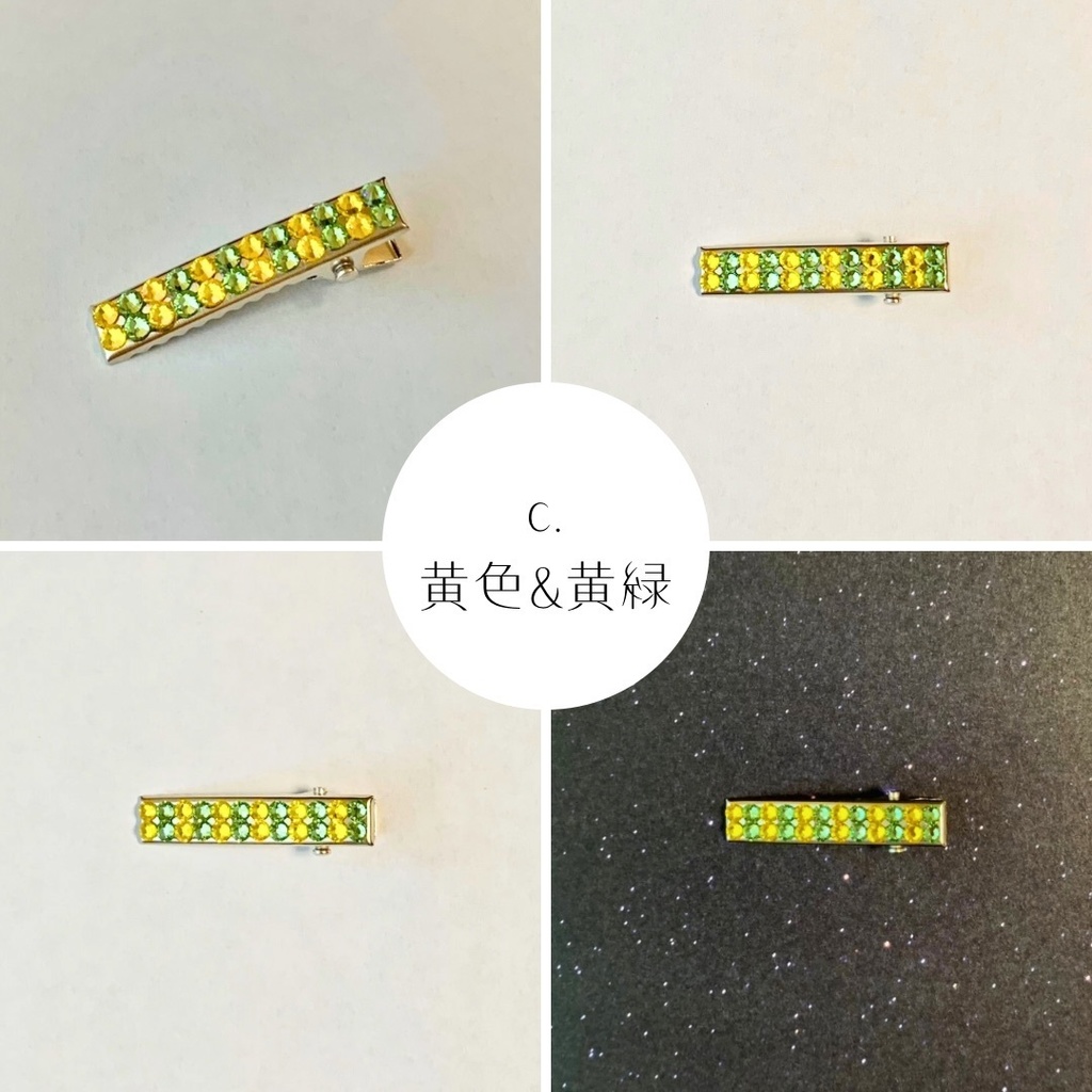 単品売り デコ ヘアクリップ