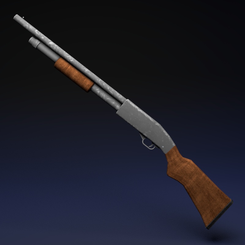 【3Dモデル】ショットガン