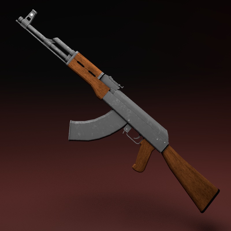 【3Dモデル】AK47