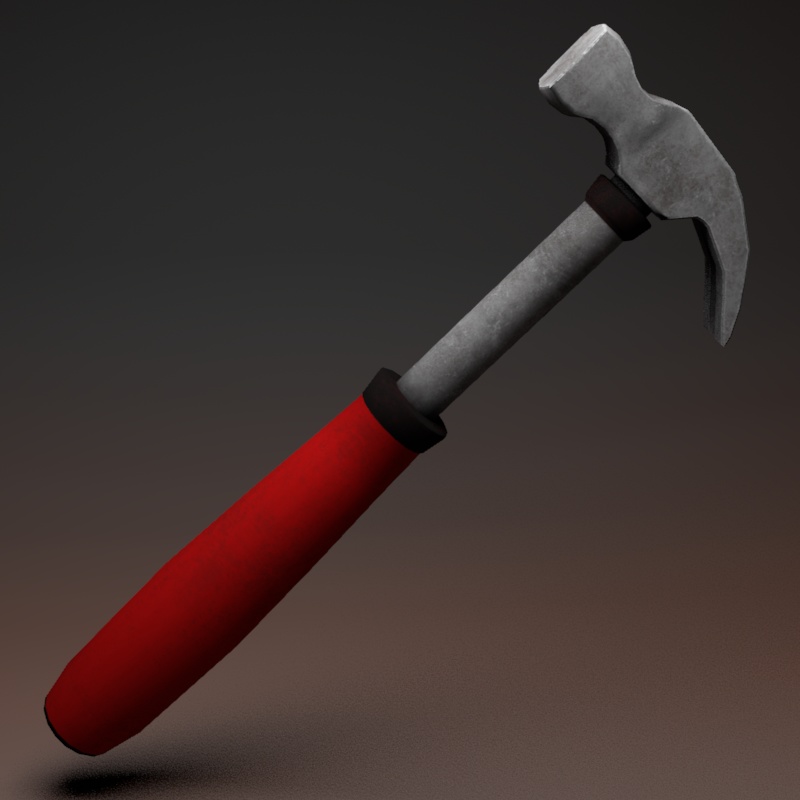 【3Dモデル】ハンマー