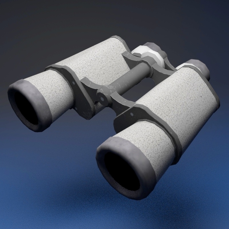 【3Dモデル】双眼鏡