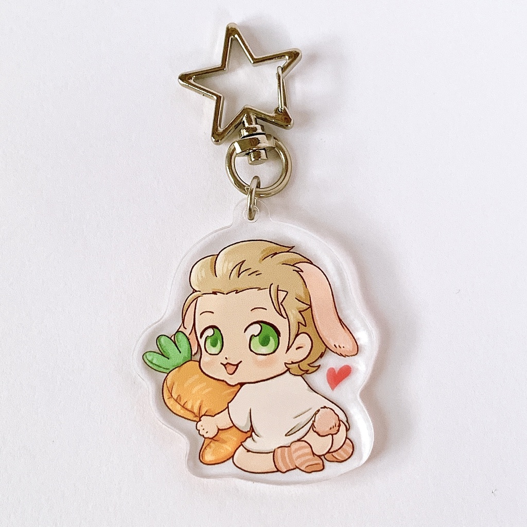 うさニス・アクリルキーホルダー