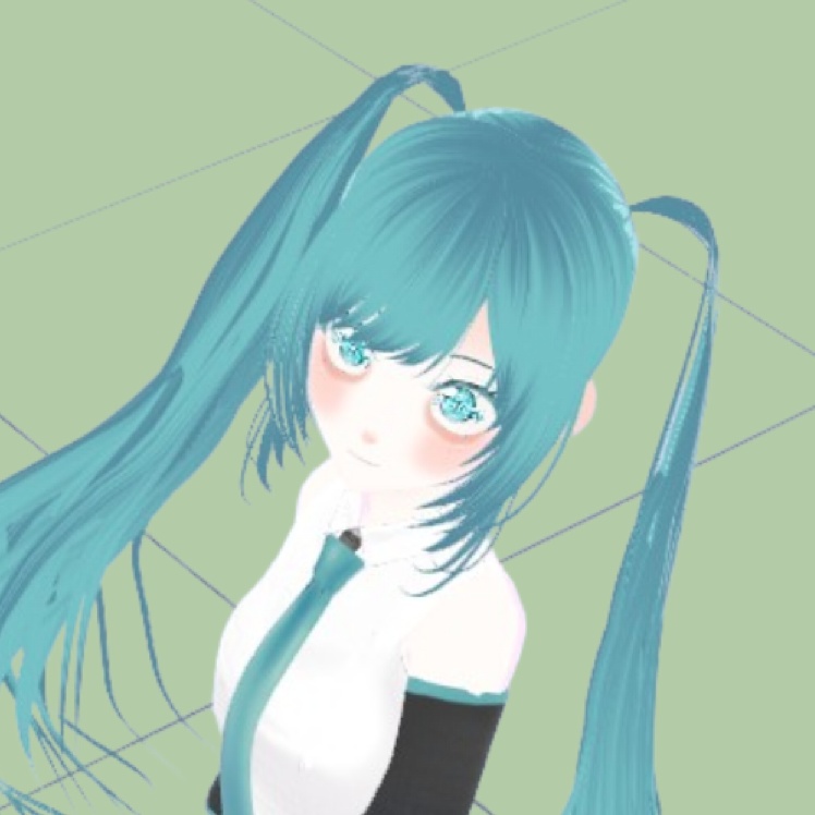 無料Miku Vroidモデル (FREE Miku Vroid model)
