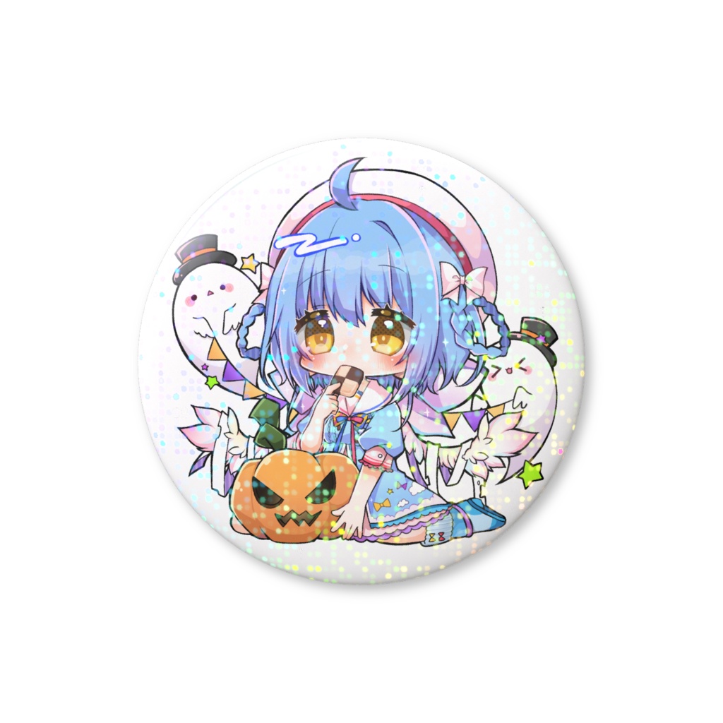 🎃Halloween🎃缶バッジ【ホログラム】天翼あいる