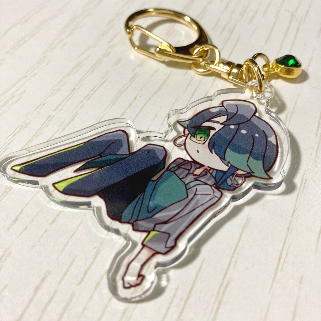 螺良屋杓子アクリルキーホルダー