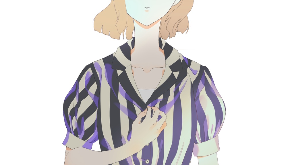 思いを馳せる女の子