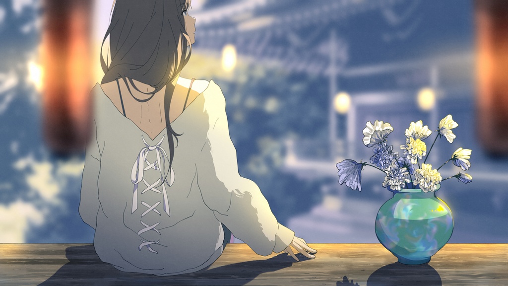 月が見えてきた