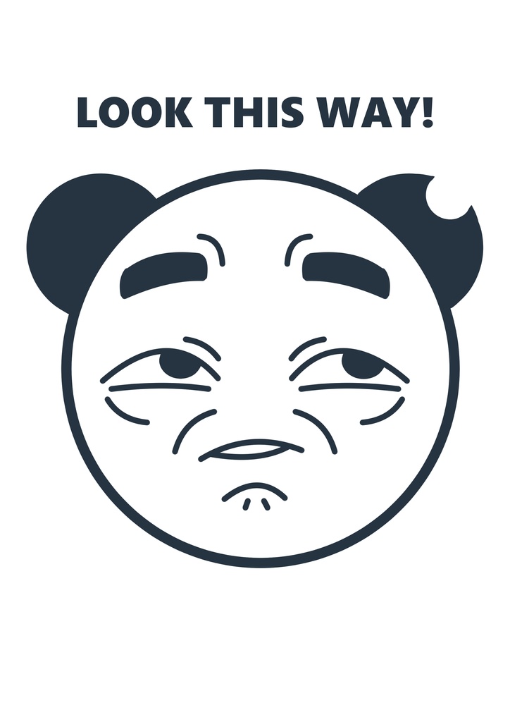 【オリジナルブランド】ブシオTシャツ(変顔)