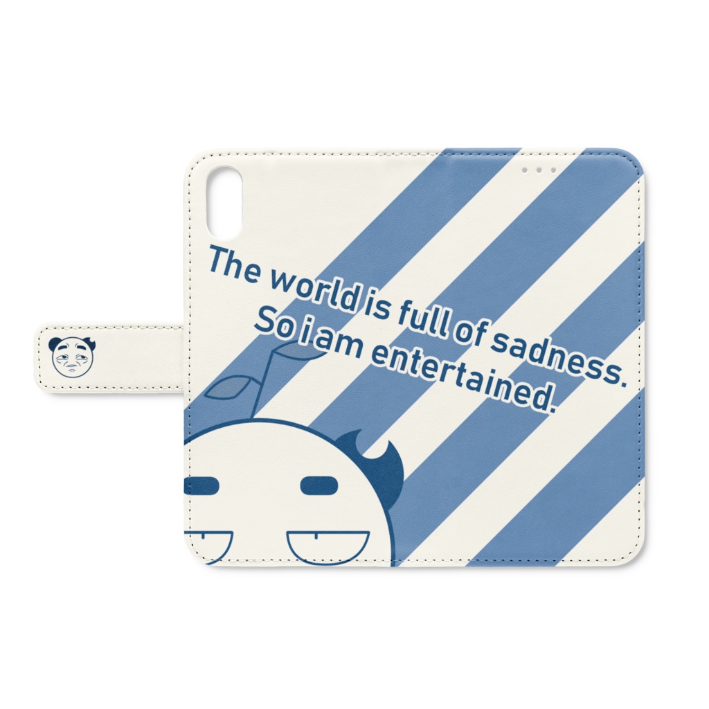 【オリジナルブランド】ブシオスマホケース（iPhoneX/XS）