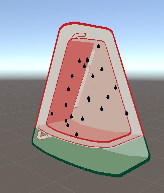 Watermelon jelly /スイカのゼリー