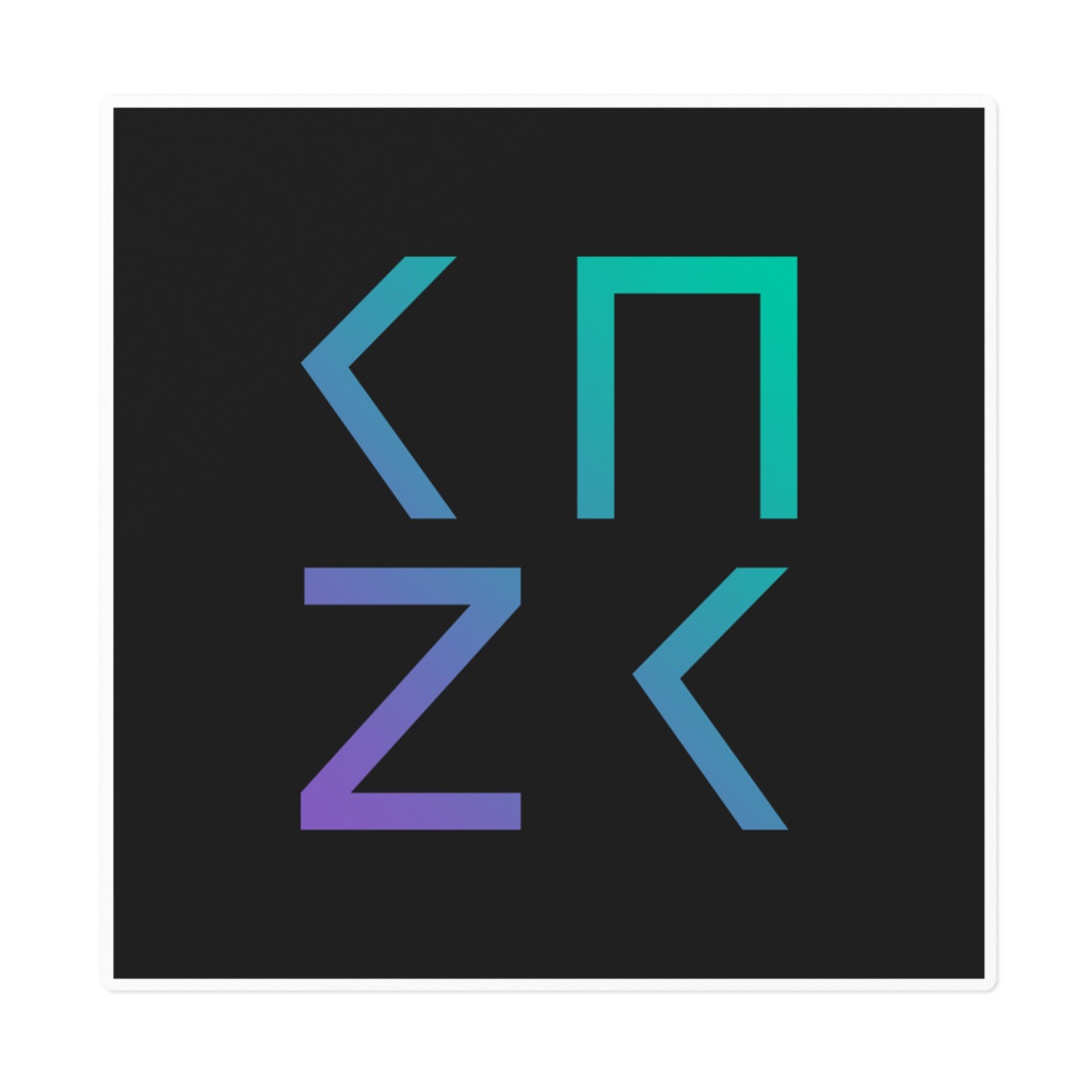 KNZK.me ステッカー