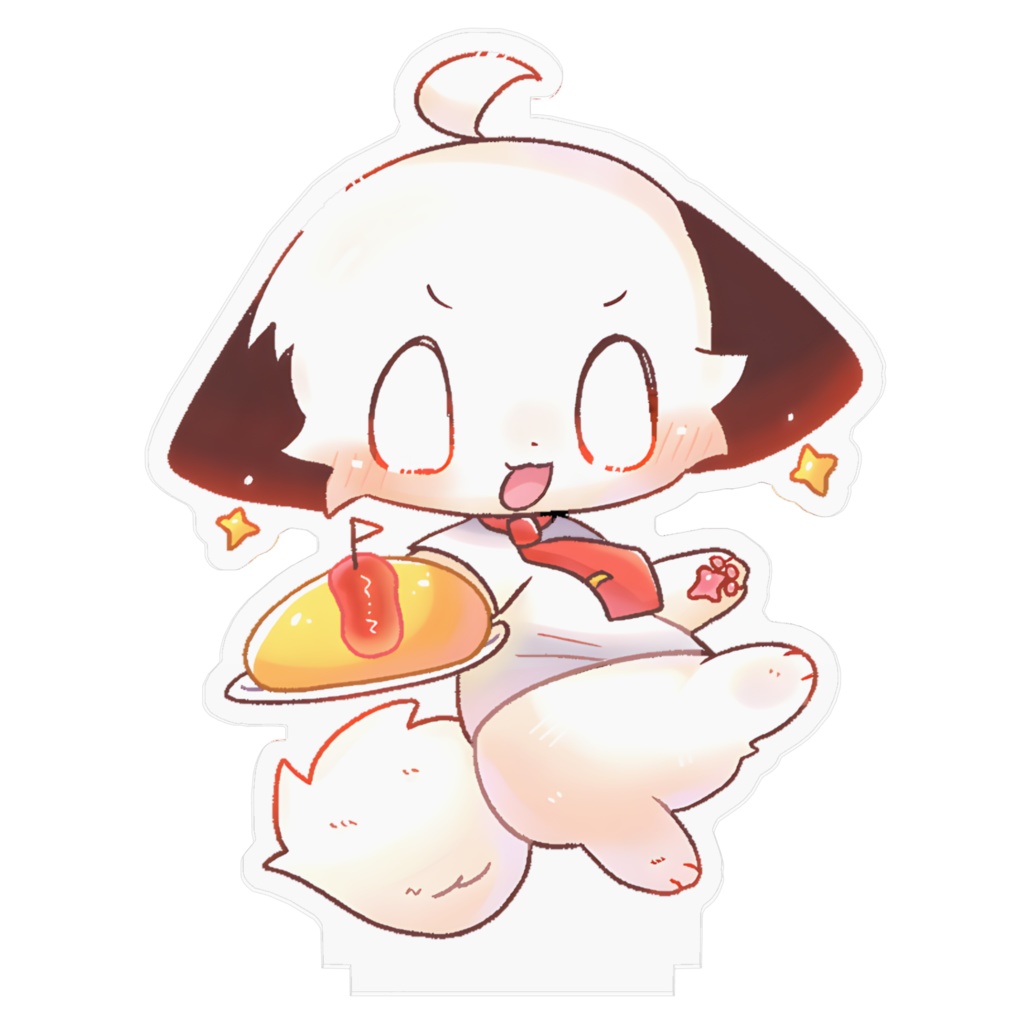 オム食え!ぬっちゃんアクリルフィギュア