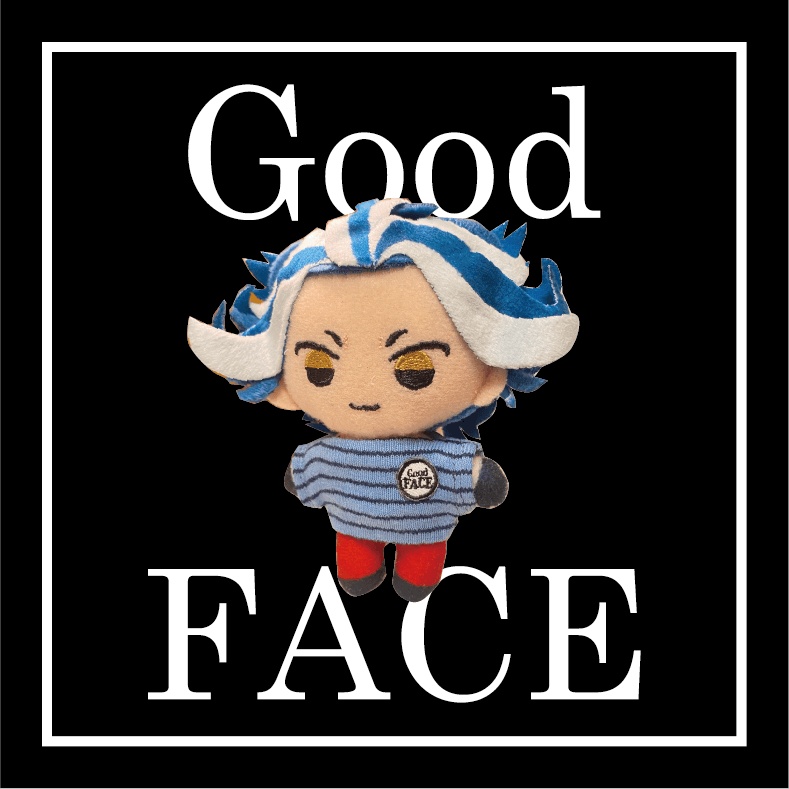 Good FACE ボーダーTシャツ