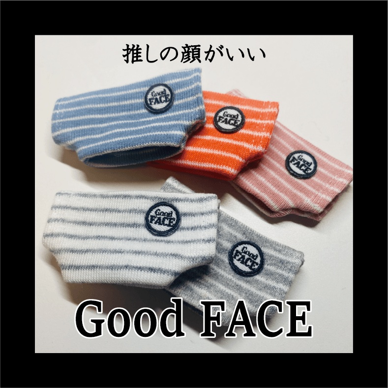 Good FACE ボーダーTシャツ