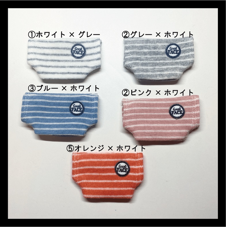 Good FACE ボーダーTシャツ