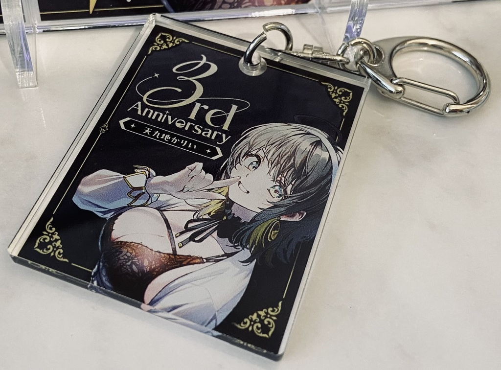 3周年記念グッズ第2弾!アクキー付き万年アクリルカレンダー