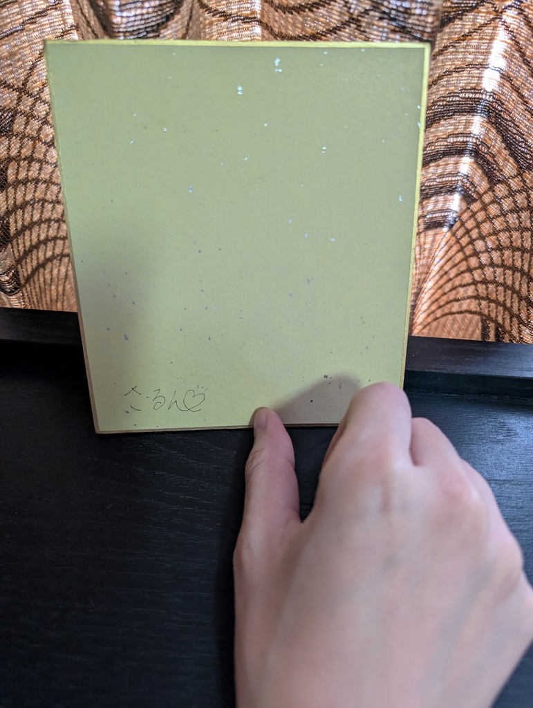 【オリジナル原画】さくらんぼメイド♡ かわいい女の子 水彩イラスト 寸松庵サイズ サイン入り