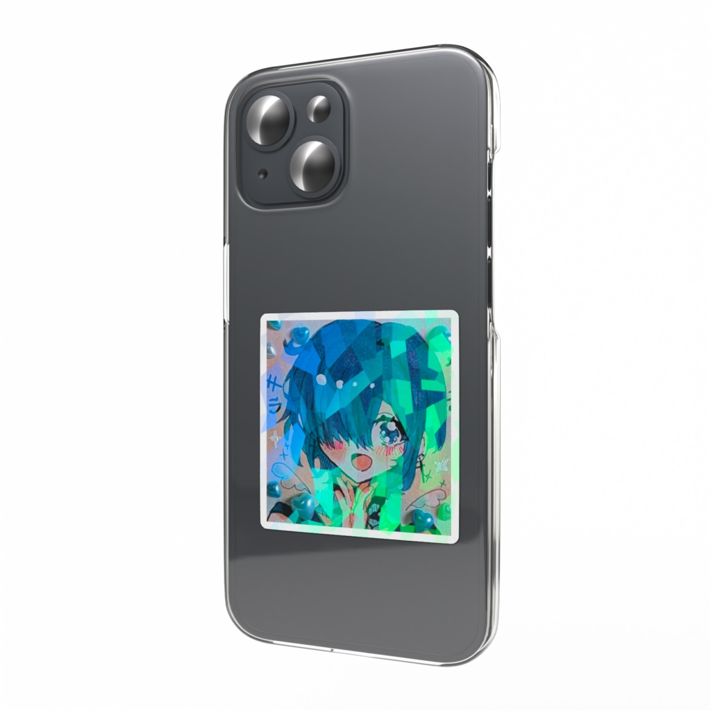 ルイくん　キラキラホログラムスマホステッカー☆