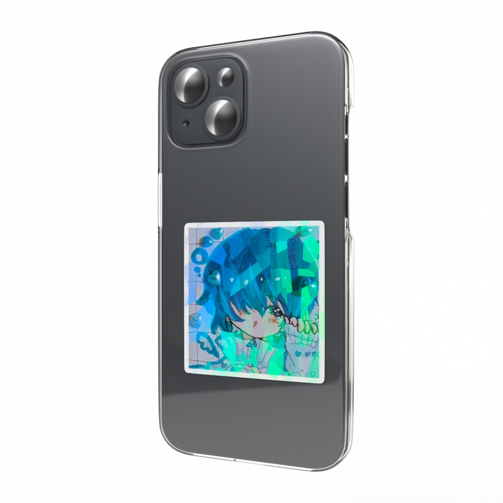 ルイくん表情バリエ　キラキラホログラムスマホステッカー☆