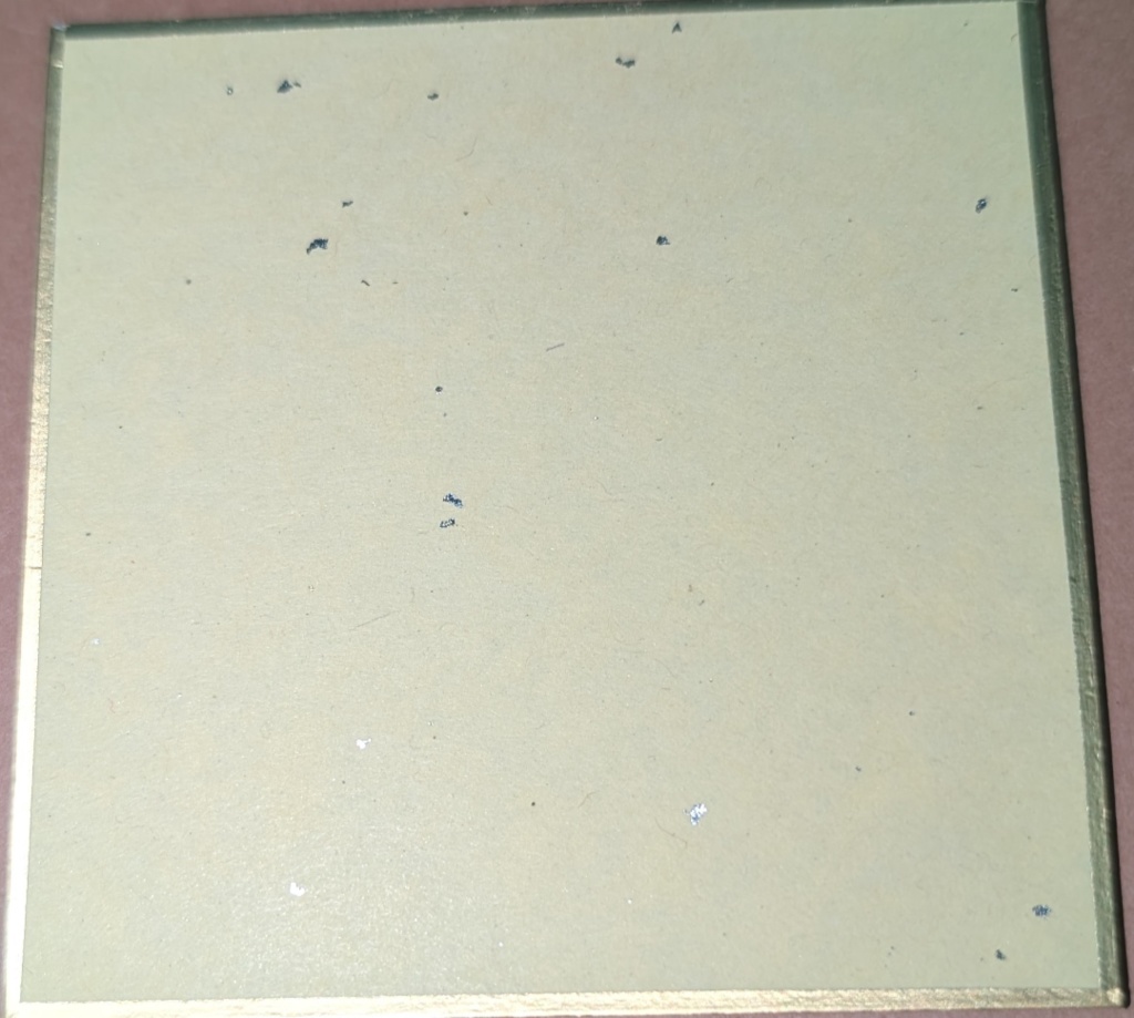 天使ちゃんのぬくもり♡ くまちゃんとキラキラハート リメイク原画 / 寸松庵色紙♡♡♡