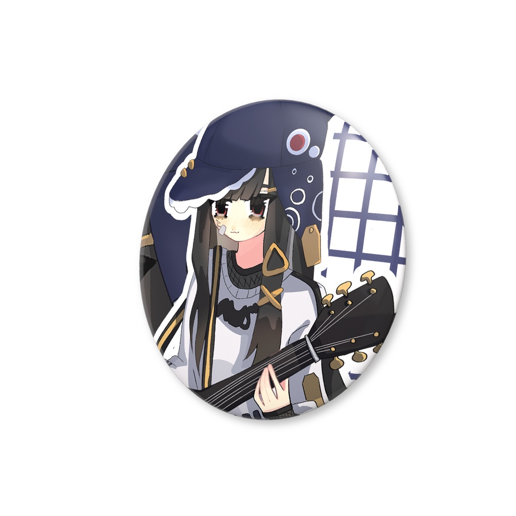 ゆんざめ/萌絵【缶バッジ-32mm】