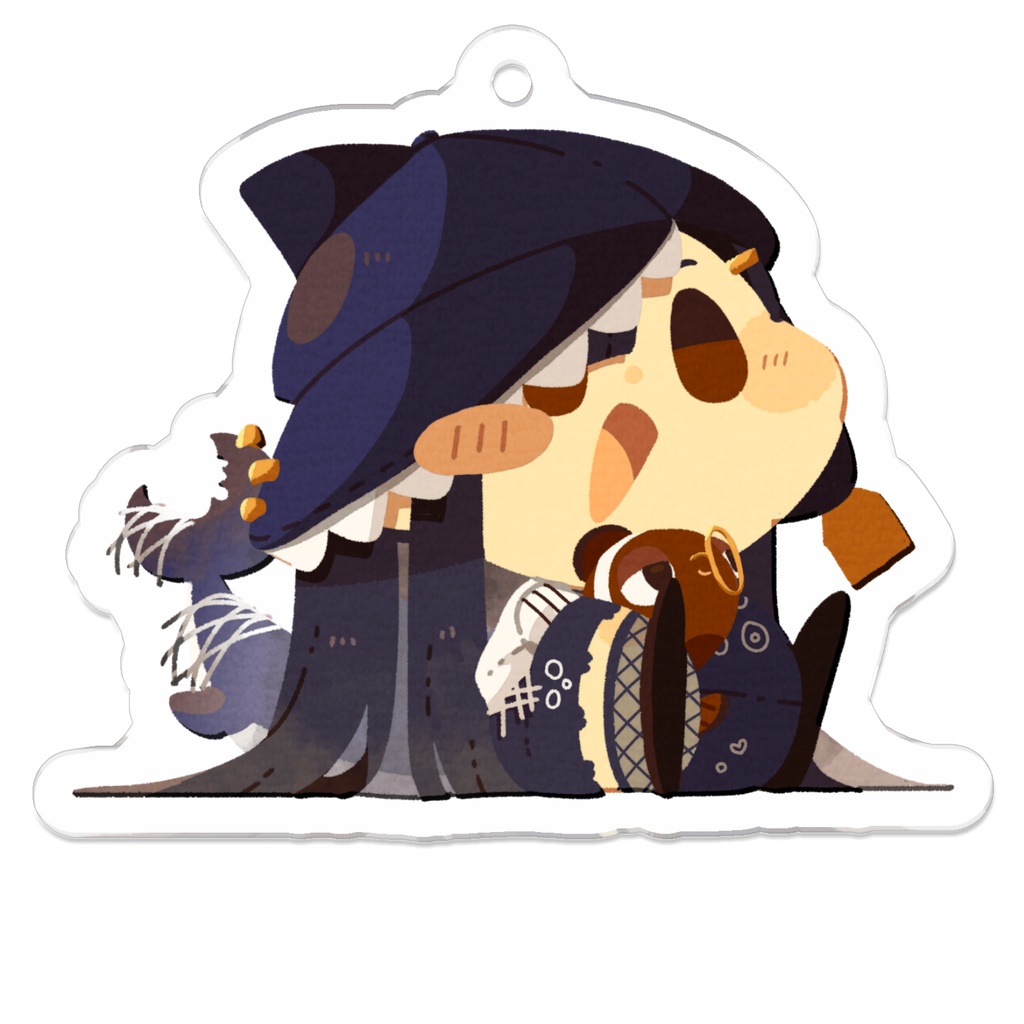 ゆんざめ【アクキー-50mm×50mm】