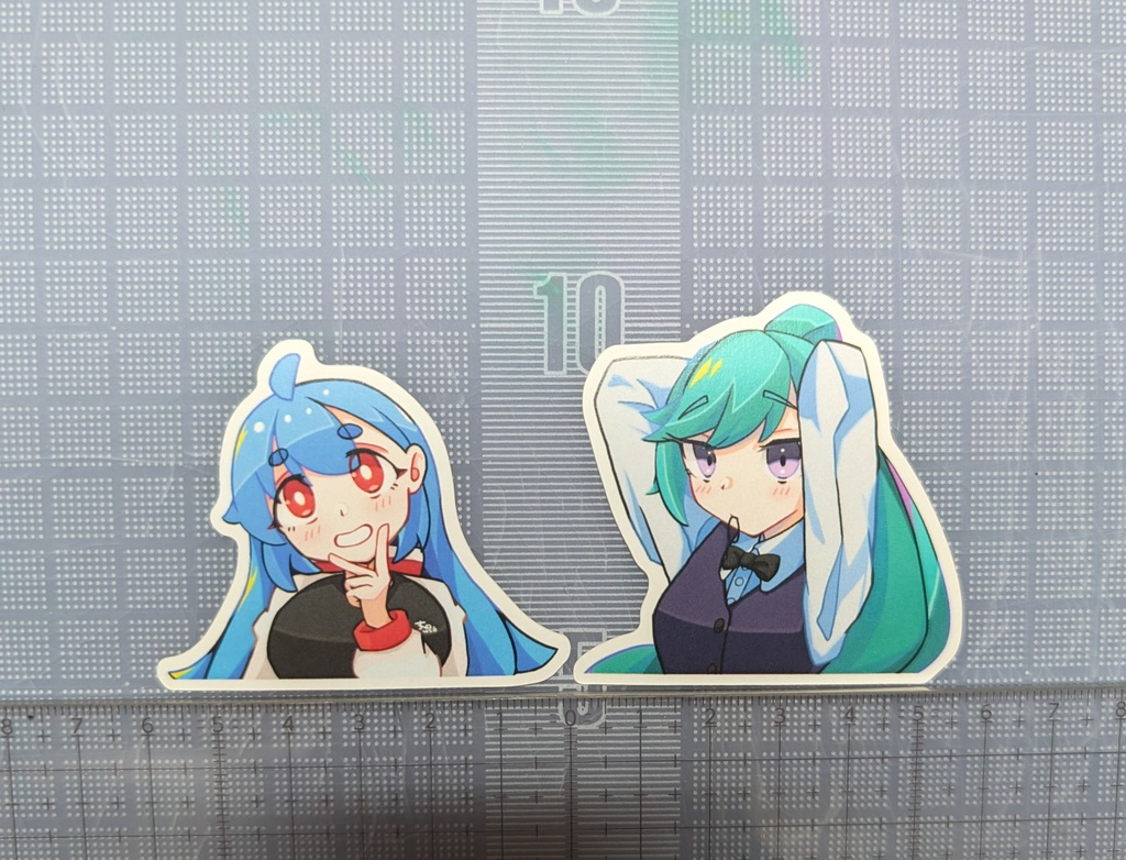ジョーちゃんヌーちゃんシール