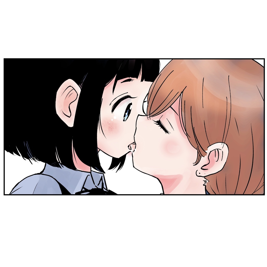 百合Tシャツ 所沢さん&白河さんKissバージョン