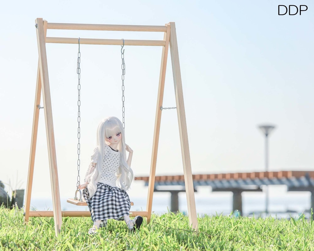 木製ブランコ(1/3〜1/4サイズ)