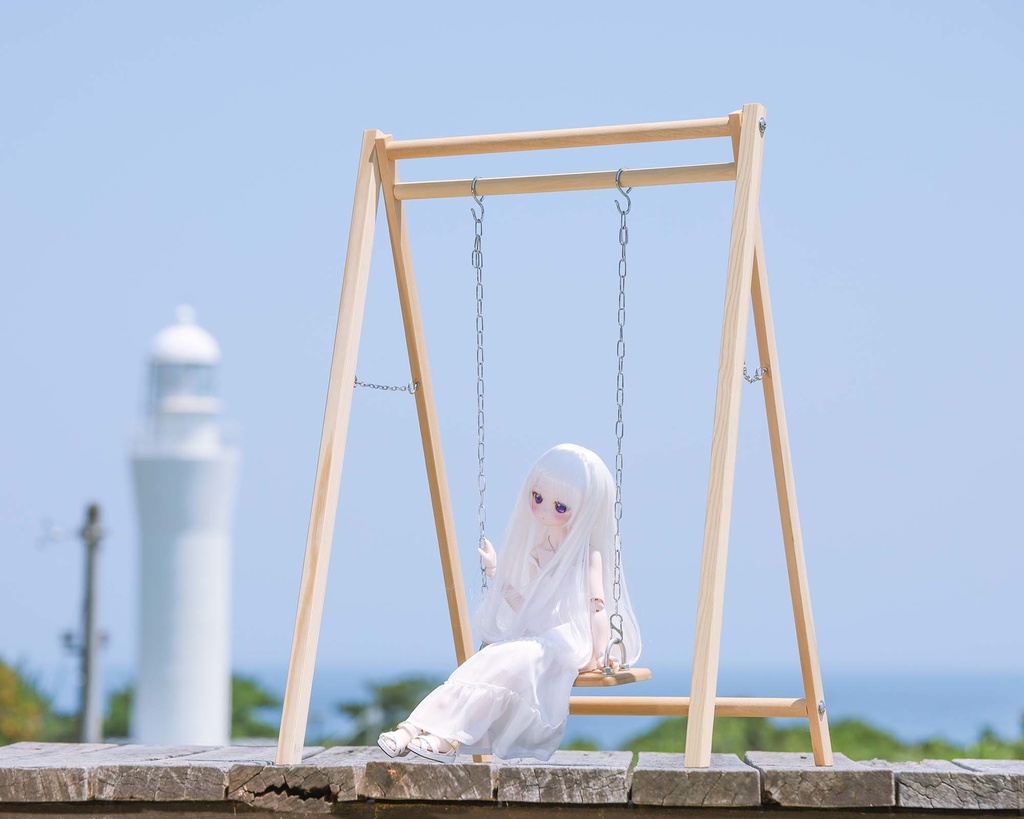 木製ブランコ(1/3〜1/4サイズ)