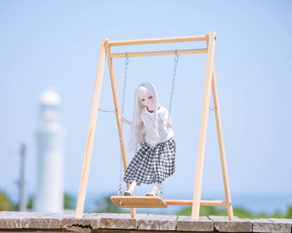 木製ブランコ(1/3〜1/4サイズ)