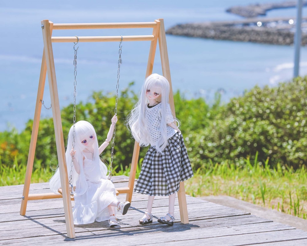 木製ブランコ(1/3〜1/4サイズ)