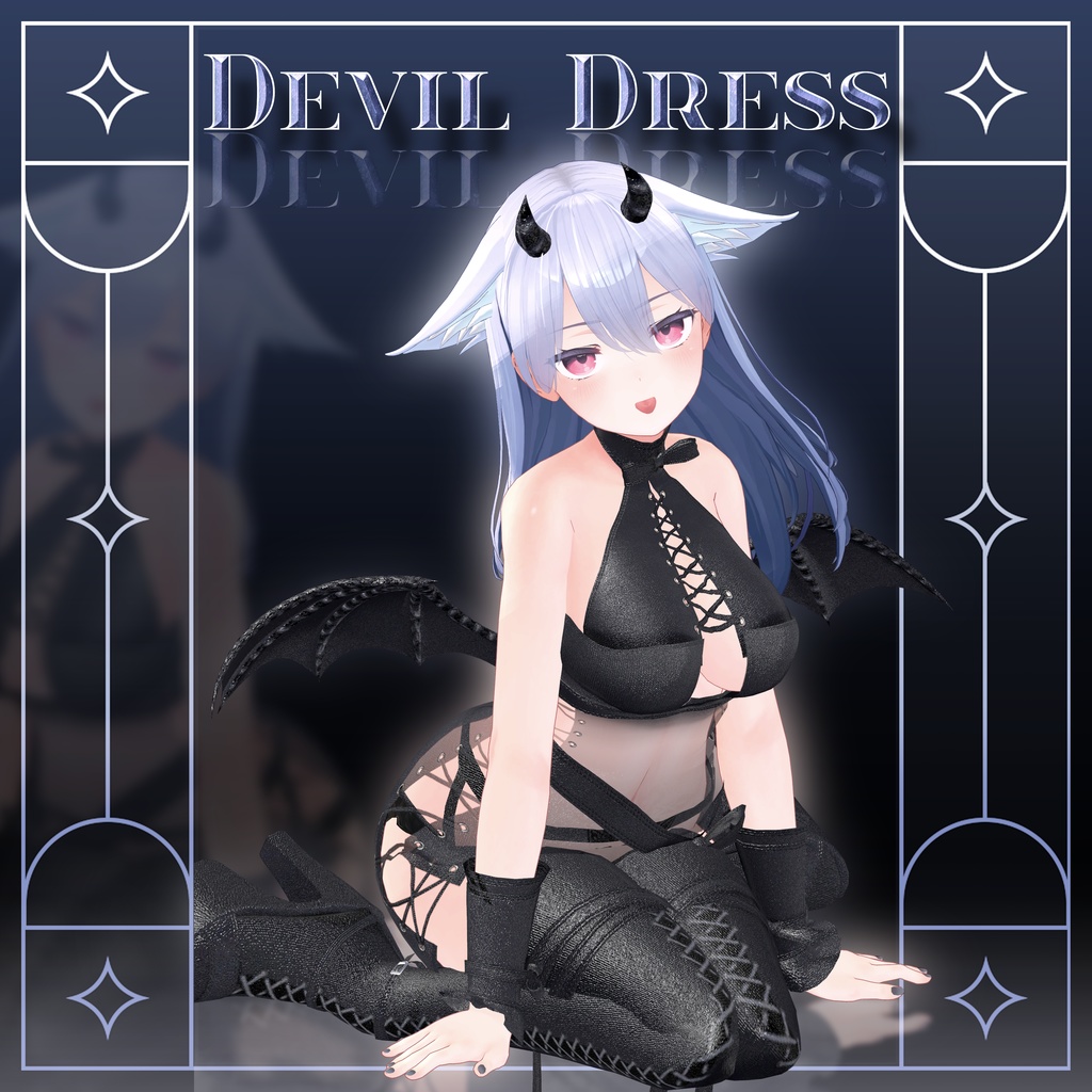 ▶7アバター対応◀ Devil_Dress